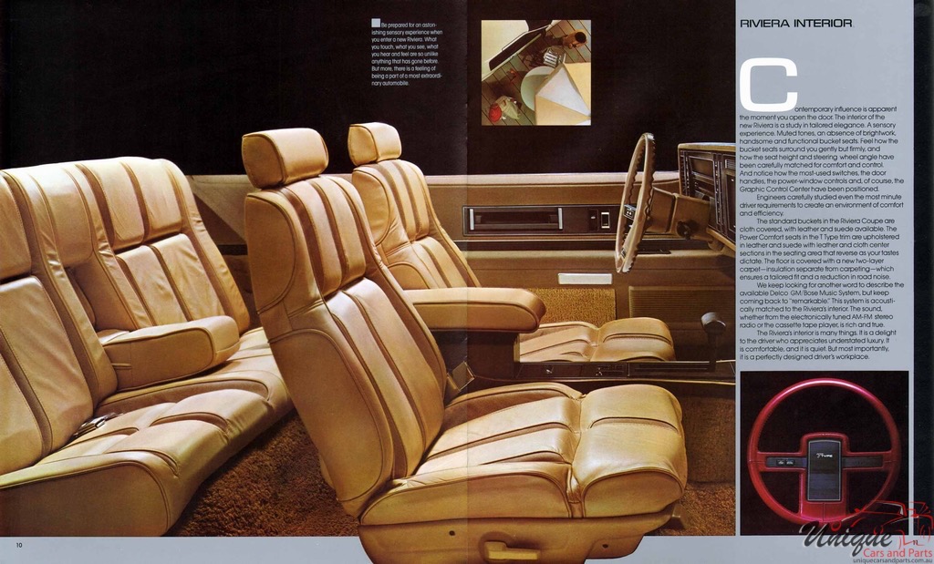 1986 Buick Riviera Brochure Page 3